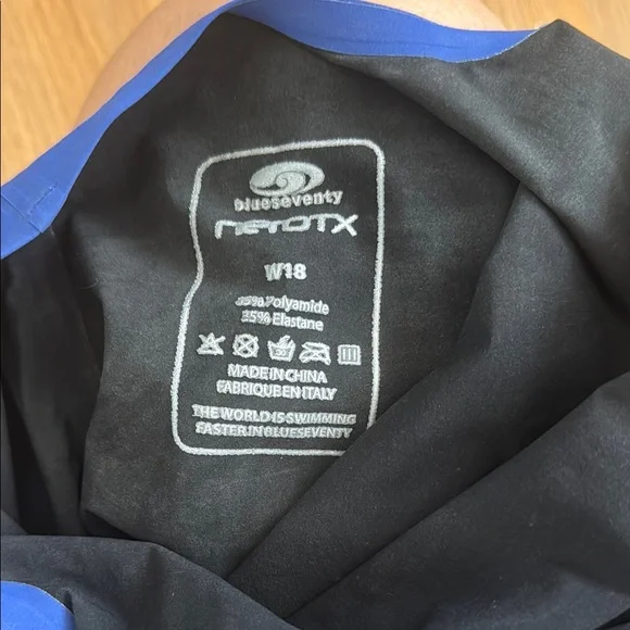 Blue Blueseventy tech suit